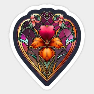 Orchid Sticker